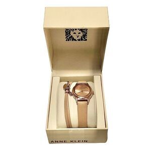 ANNE KLEIN - Rose Gold Watch And Bracelet Set Never Used/ Brand New